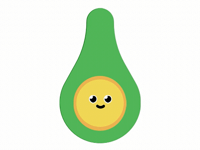 Curious Avocado animation avocado principle