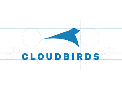 Cloudbirds branding design icon