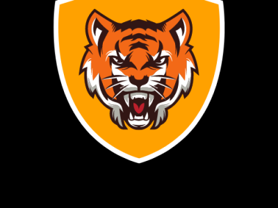 Gaming logo with Tiger