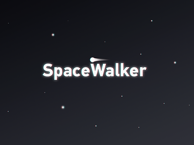 Space Walker android black darkness game space white