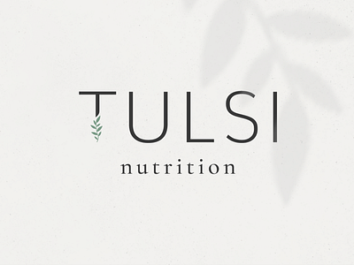 Logo Design for Tulsi Nutrition