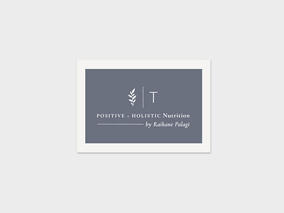 Nutritionist Logo branding  // Nutrition Identity Design