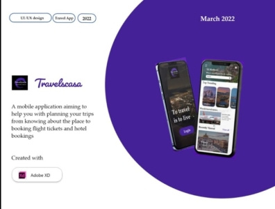 Travel Booking App | UI design adobeillustrator adobexd interactiondesign logodesigner travelbookingapp ui uiuxdesign