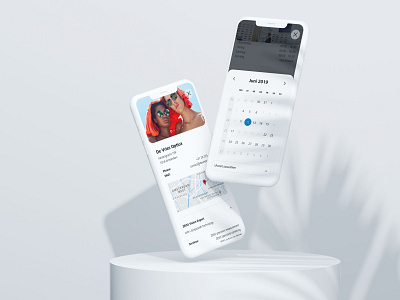 ZEISS – Vision Care calendar commerce design mobile optician ui website