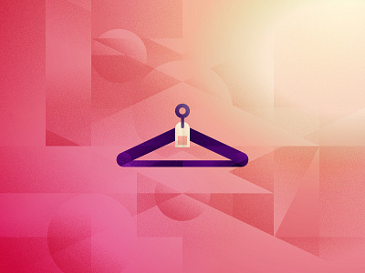 Wardrobe Hanger Illustration