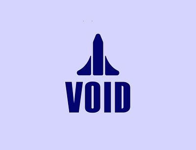 VOID spacecraft company logo design branding design graphic design illustration logo typography vector