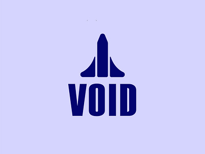 VOID spacecraft company logo design