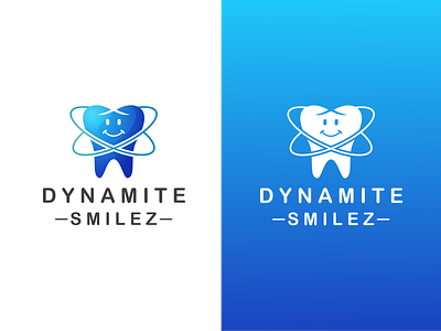 Dynamite logo company logo design designer sojib logo illustration logo logo design logo maker mehedi hasan sojib minimalist logo teeth logo ui white teeth company