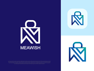 Meawish logo company logo design designer sojib logo illustration logo logo design logo maker mehedi hasan sojib minimalist logo ui