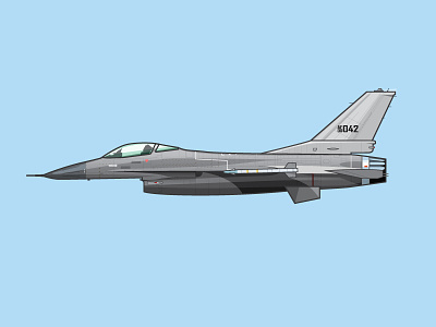 F-16 airforce army f 16 f16 illustration jet military navy plane speed vehicle