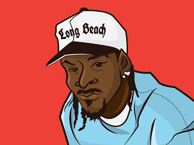 Snoop california dog hip hop illustrator rap snoop snoop dogg west coast