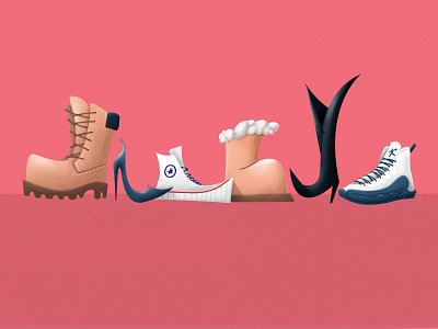 Other People's Shoes converse design editorial empathy illustration jordans midmod product design shoes