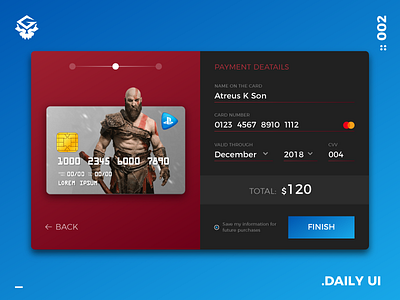 Credit Card Checkout | #dailyui #002