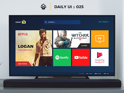 TV App | #dailyui #025