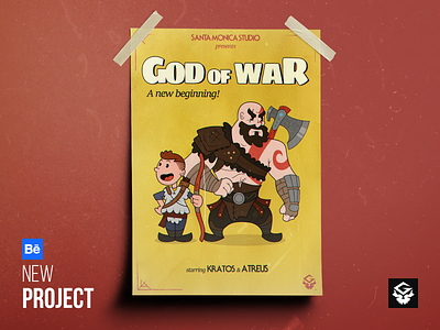 God of War - Old cartoon style [PROJECT UPDATE]