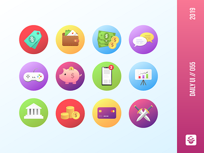 Icon Set | #Dailyui 055