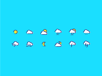 Weather Icons icon icons weather