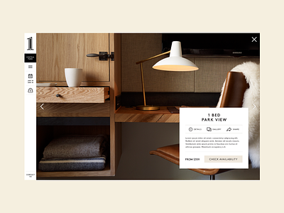 1 Hotels design hotel booking luxury minimal ui ux webdesign