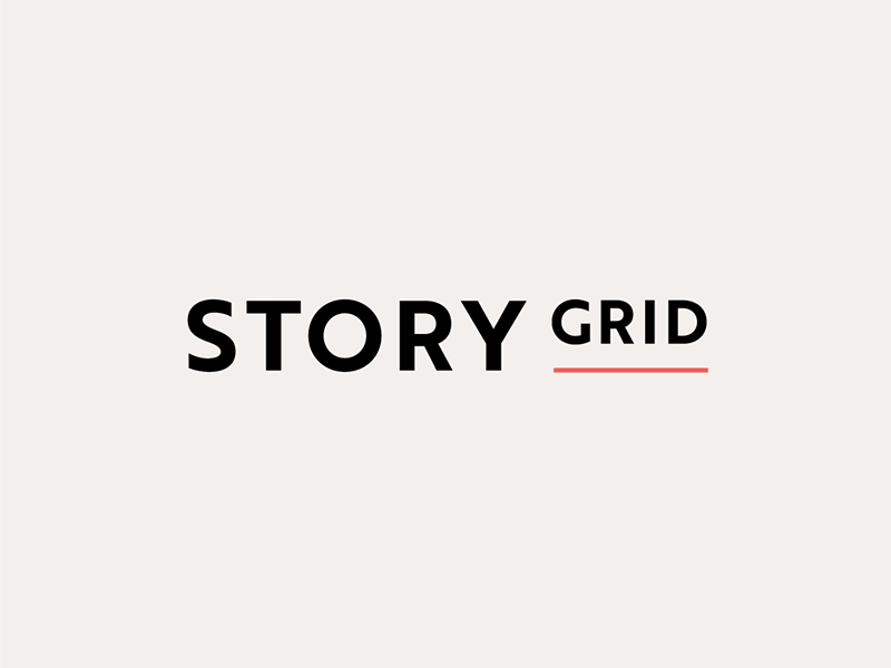 StoryGrid - Logo Animation 2d animation after effects animation mograph motion design motion graphics motion identity