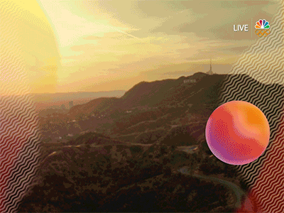 NBC LA 2028 Olympics - Sunrise Version 2d animation after effects animation broadcast mograph motion design motion graphics olympics sports