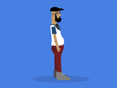 Character WIP 2d 2d animation after effects character design illustration illustrator wip