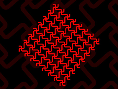 Swastik Pattern animation branding design graphic design illustration logo motion graphics