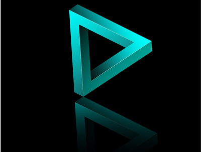 Triangle Illusion.. animation branding design graphic design illustration logo motion graphics vector