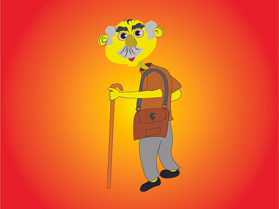The Old Man animation branding design graphic design illustration motion graphics vector