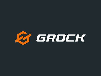 Grock bike bold extreme logo modern mountain nandakrista sport