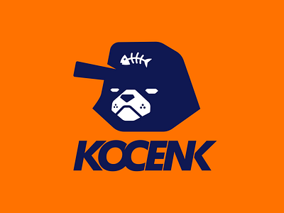 Kocenk animal bold cap cat design fish flat hat head logo modern nandakrista robot tech