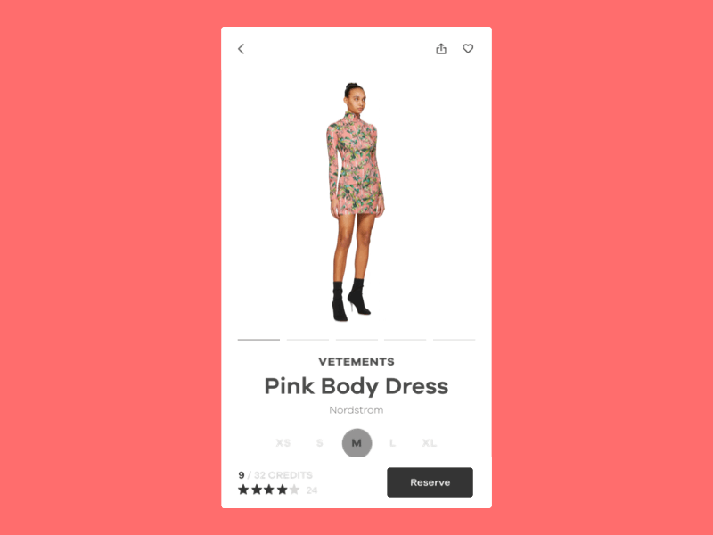 Fashion App MockUp