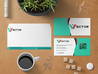 Branding Envelop and Business card Mockup