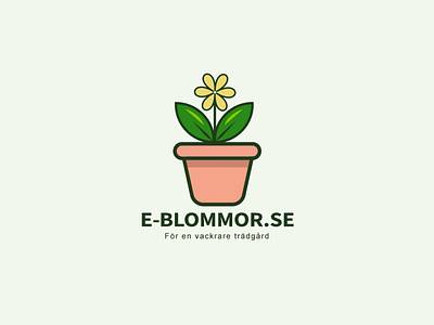 Plants logo branding design flower flowerlogo graphic design green illustration logo plantlogo plantshop typography vector