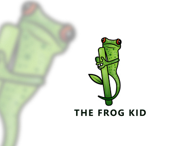 frog kid logo