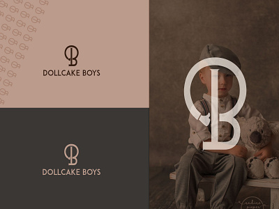 DB letter logo app branding design graphic design illustration logo vector