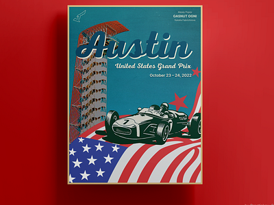 Poster Formula 1 USA GP