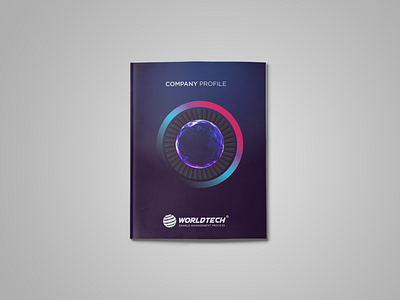 Worldtech Solutions Company Profile branding copywriting graphic design illustration logo publication vector