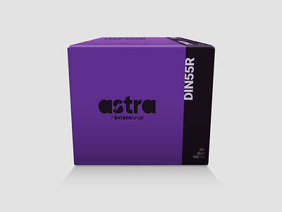 ASTRA Car Battery Packaging Design branding graphic design logo minimalist packaging design