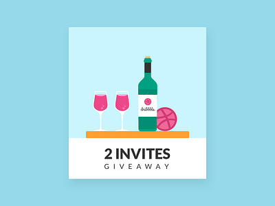 2 Dribbble Invites