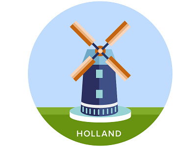 Holland windmills