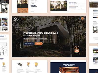 NardosHouse adobexd black branding clean design house modern nardos ui web design webdesign website