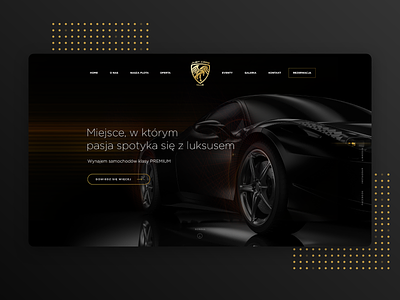 Car Website adobe adobexd automobile black car car website clean logo luxury design mobile modern sketch speed technology tesla web design webdesign website