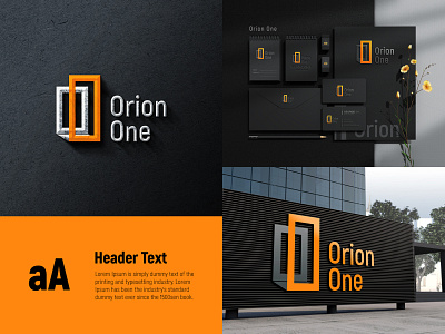 Orion One Logo Design brand logo branding corporate logo it company logo it solution logo logo design logo designer logo project meaningful logo minimal logo professional logo