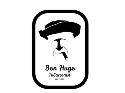 Bon Hugo Banner branding design logo vector