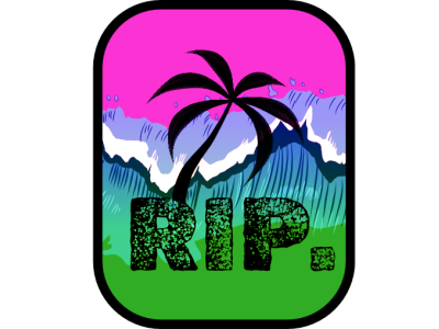 Rage in Paradise - Band Logo branding design graphic design logo vector