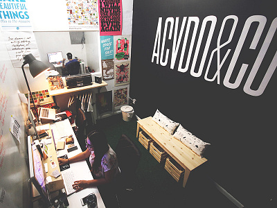ACVDO & Arturo logo painter signpainter signpainting studio