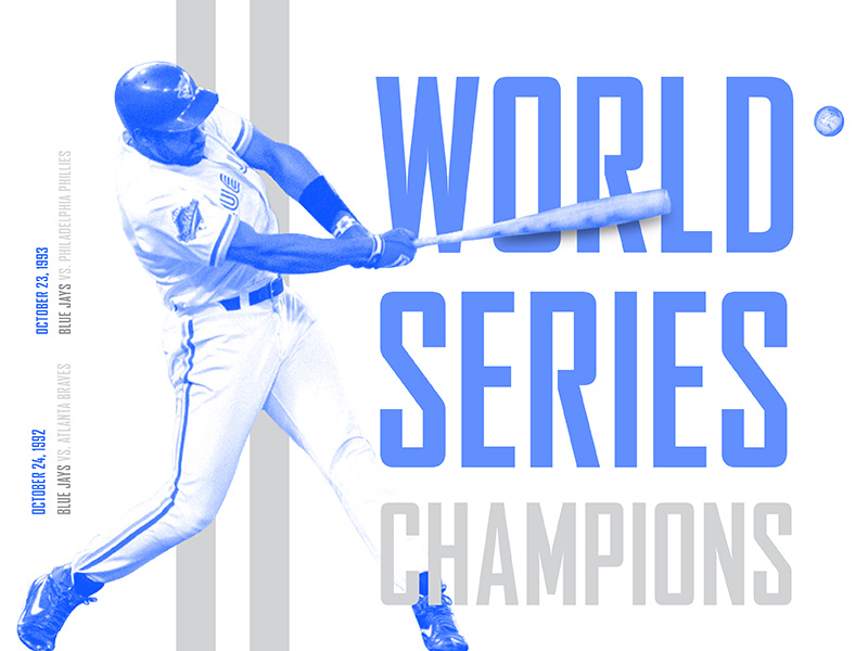 Toronto Blue Jays '92/'93 Champs toronto champs blue world series blue jays baseball