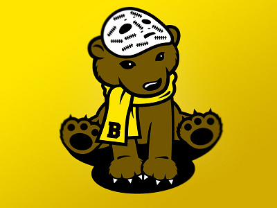 Lil' Bruins bear boston boston bruins bruins concept cub hockey national hockey league nhl sports