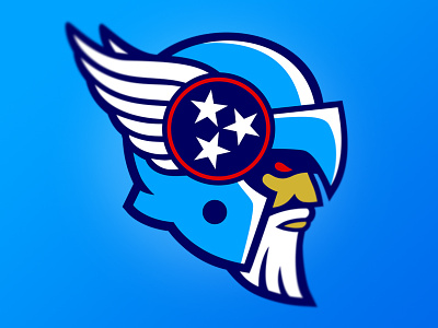 Updated Tennessee Titans Concept Logo concept football national football league nfl sports tennessee titans titans