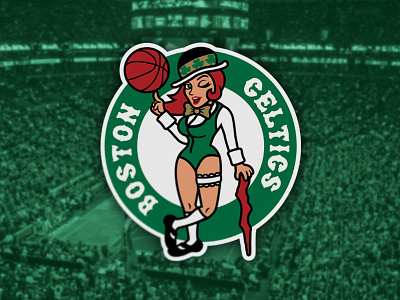 Boston Lady Celtics basketball boston boston celtics celtics feminism feminist irish irish dancer nba wnba